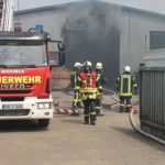 Aurich Brand Lagerhalle