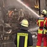 Neumünster LKW-Brand