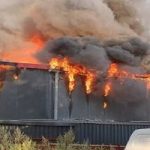 Großbrand Hamburg-Wilhelmsburg