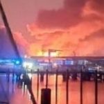 Flensburg-Yachthafen-Großbrand